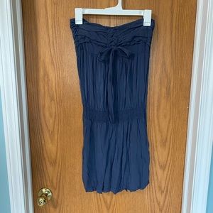Blue Sand ITALIAN Strapless Jumper Small